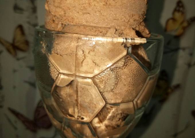 Resep Es krim coklat lembut (merk hann) yang Lezat