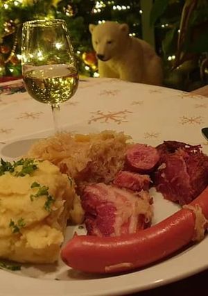 Une photo de La choucroute du nouvel an à ma façon