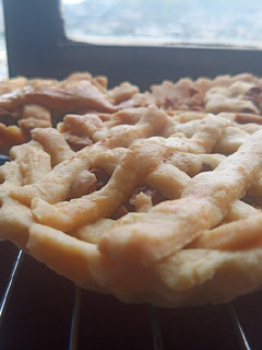 Una foto de Tarta de manzana con crumbles