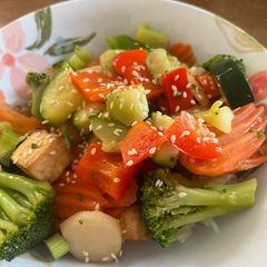 A picture of Vegan Tofu Stir fry.