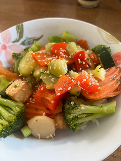 A picture of Vegan Tofu Stir fry.
