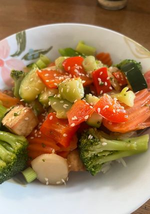A picture of Vegan Tofu Stir fry.