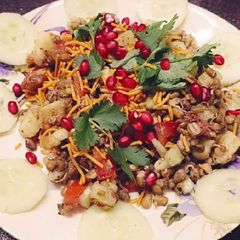 A picture of Chatpata Sprouts salads.
