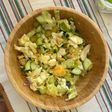Ensalada con naranja y col