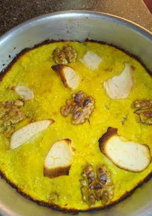 Una foto de Torta keto de manzana