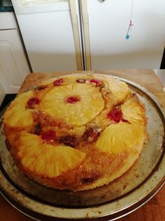 Una foto de Volteado de piña