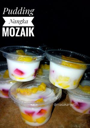 Foto resep Pudding Nangka Mozaik