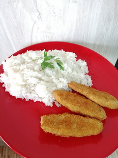 Una foto de Arroz blanco graneado 🍚 (Arrocera eléctrica)