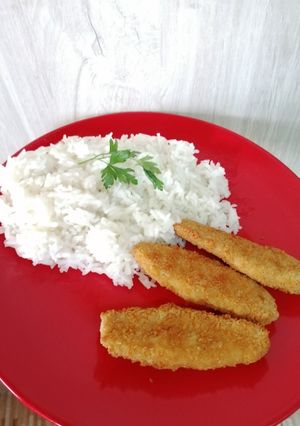 Una foto de Arroz blanco graneado 🍚 (Arrocera eléctrica)