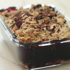 A picture of Berry Oat Crumble (Tanpa Terigu).