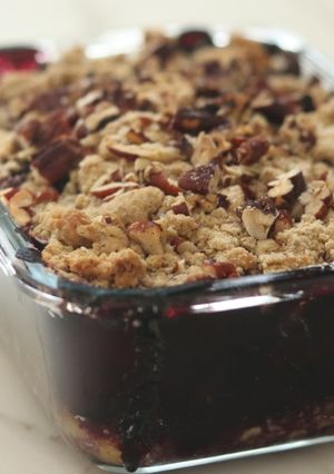 Foto resep Berry Oat Crumble (Tanpa Terigu)