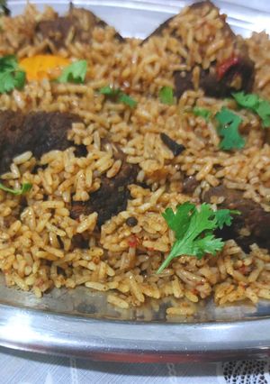 صورة لوصفة مضغوط لحمة 🥩