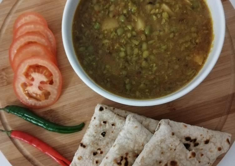 Recipe of Super Quick Homemade Matar Nimona