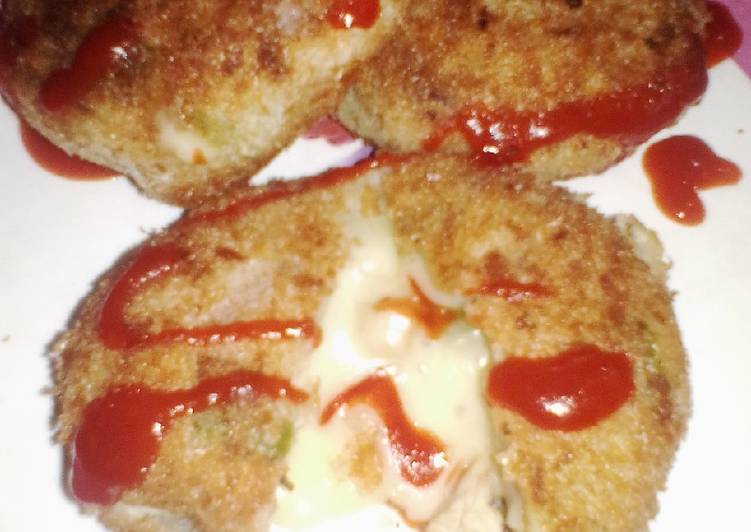 Simple Way to Make Ultimate Cheese cutlets