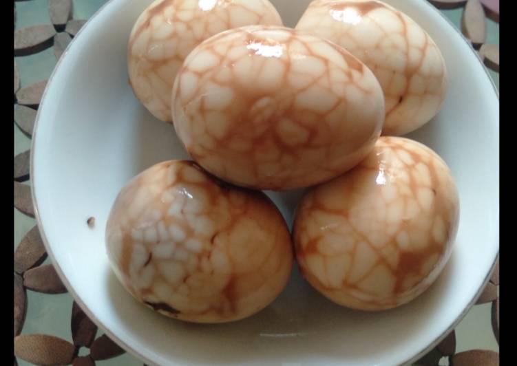 Bumbu Pindang telur marmer | Resep Bumbu Pindang telur marmer Yang Enak dan Simpel