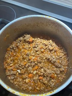 Una foto de Auténtica salsa boloñesa