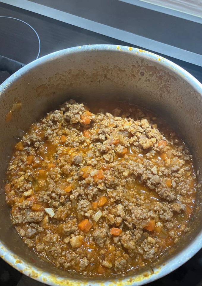 Una foto de Auténtica salsa boloñesa