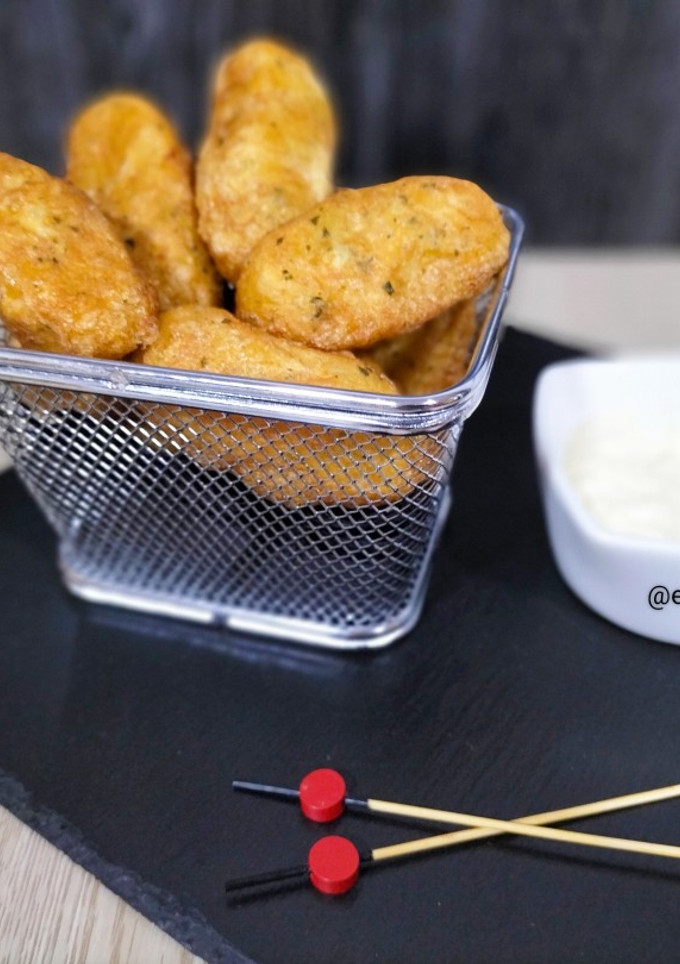 Una foto de Albóndigas de bacalao