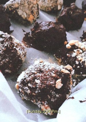 Foto di Tartufini al cioccolato e nocciole