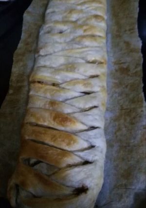 صورة لوصفة كعكة بحشوة الشوكولاته