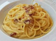 Gambar spageti carbonara
