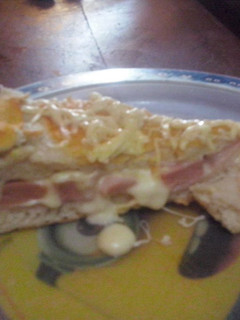 Una foto de Pizza rellena