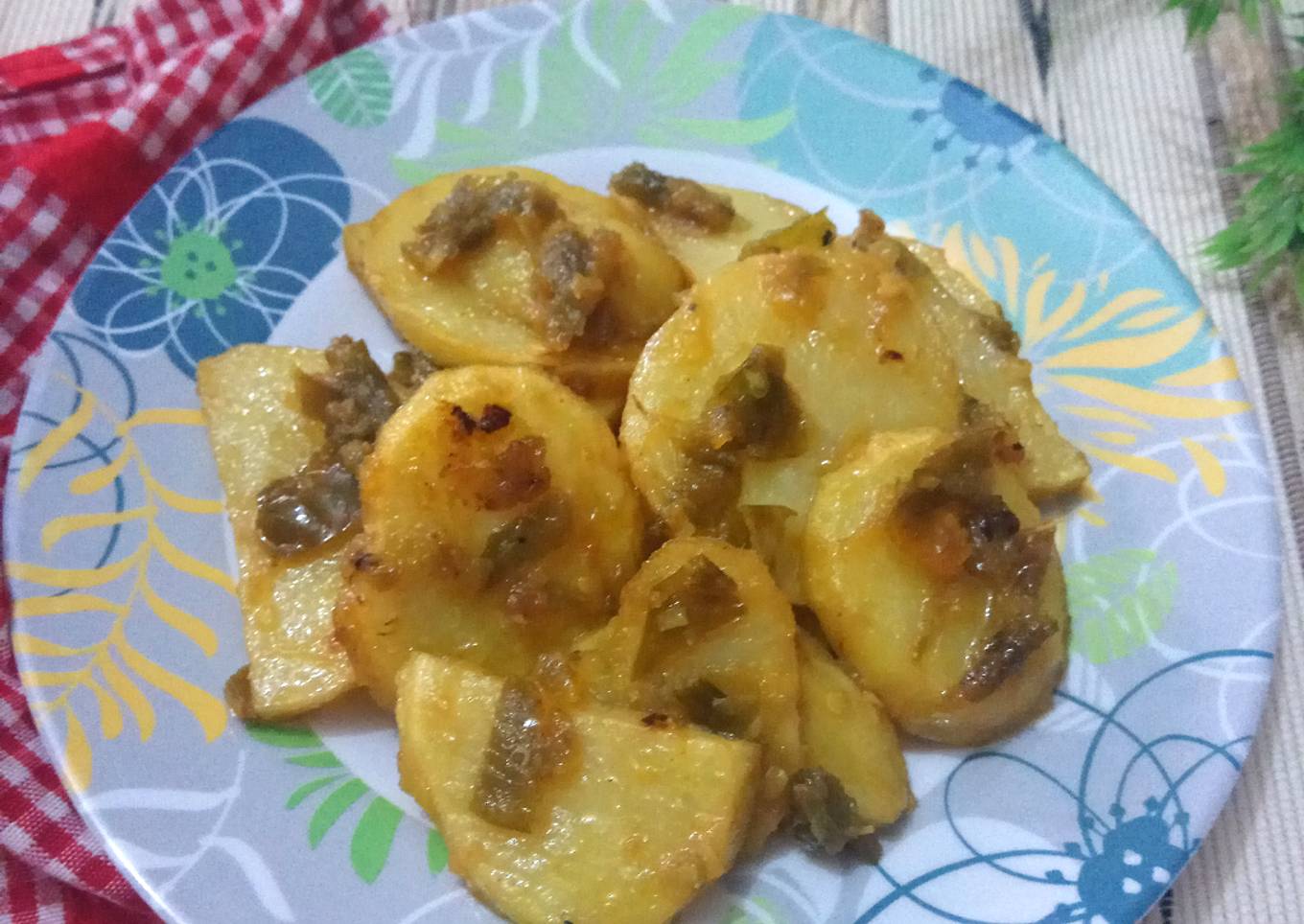 Kentang Cabe Ijo