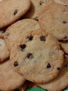 Φωτογραφία της συνταγής Cookies με σταγόνες σοκολάτας