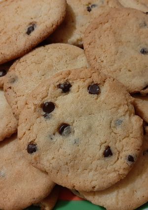 Φωτογραφία της συνταγής Cookies με σταγόνες σοκολάτας