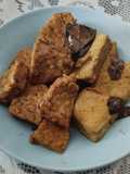 Tempe tahu bacem tanpa goreng