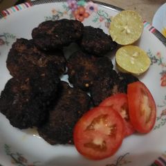 A picture of Chapli kbab.