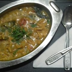A picture of Dal dhokli.