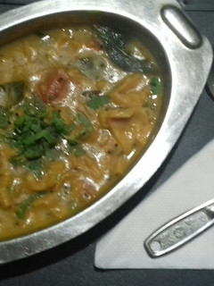 A picture of Dal dhokli.