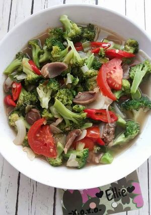 Foto resep Brokoli tumis ampela