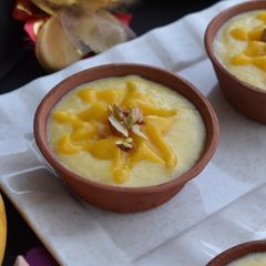 A picture of Mango Phirni.