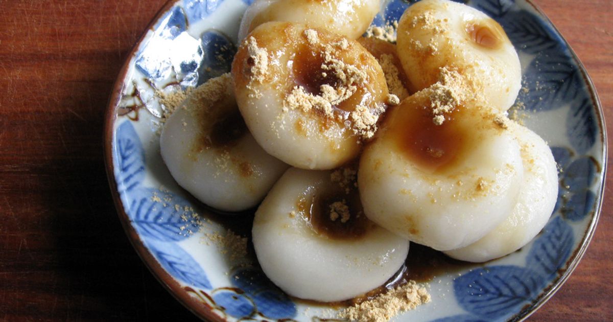 Dango Dumplings Made With 'Shiratamako' Flour Recipe by Hiroko