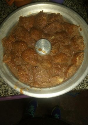 Una foto de Flan.