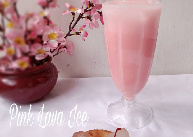 Pink Lava Ice foto resep utama