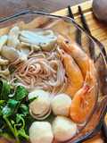 Brown Rice Vermicelli Breakfast Bowl