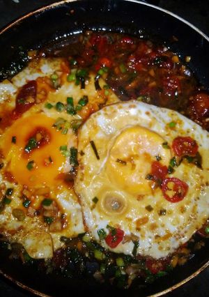 Foto resep Nasi Telur Kecap ala Pontianak