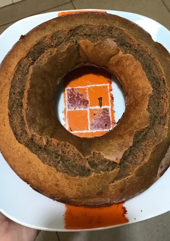 Una foto de Queque de crema de maní