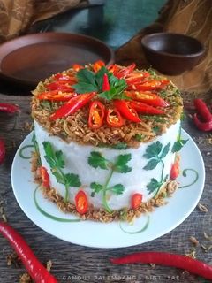 Foto resep Talam Gandus Palembang/Talam Ebi