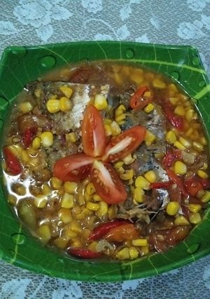 Foto resep Tumis peda jagung