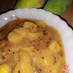 A picture of Kairy ki chutney(salan).