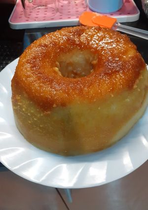 Una foto de Budín de pan