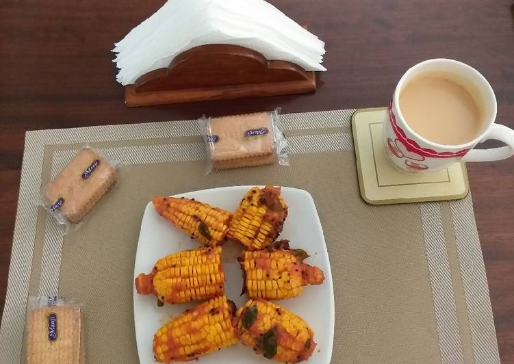 Recipe of Speedy Sweetcorn Masalla#15 minutes or less cooking contest