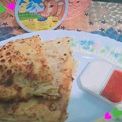 A picture of 💕cheesy allu parhata.
