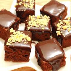 Una foto de Como hacer brownie de chocolate muy fácil
