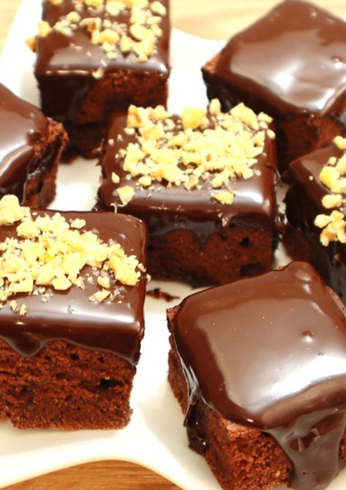 Una foto de Como hacer brownie de chocolate muy fácil