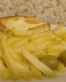 Sándwich tostado a la francesa! 🍞🧀🍅